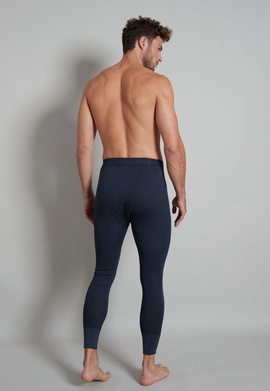 GÖTZBURG Herren lange Unterhose  quergestreift 1er Pack