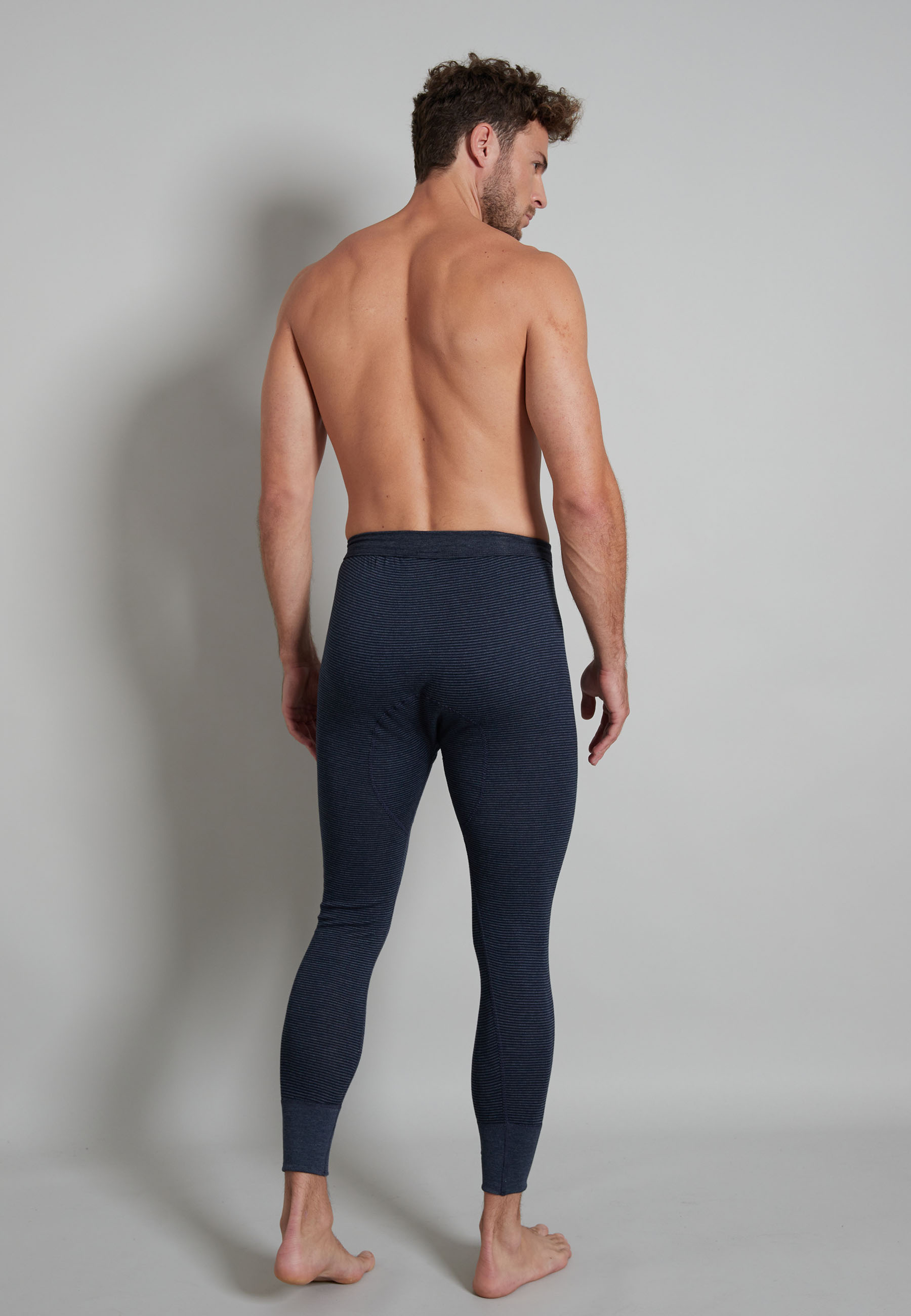GÖTZBURG Herren lange Unterhose  quergestreift 1er Pack